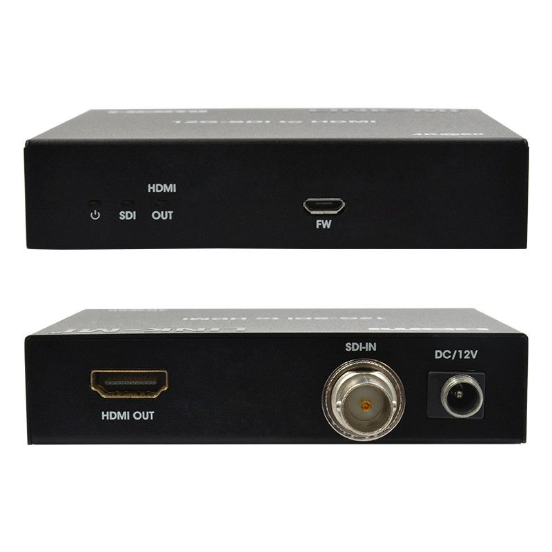 12G 6G 3G SDI To HDMI Video Converter Support YUV4:2:2 Max 120m