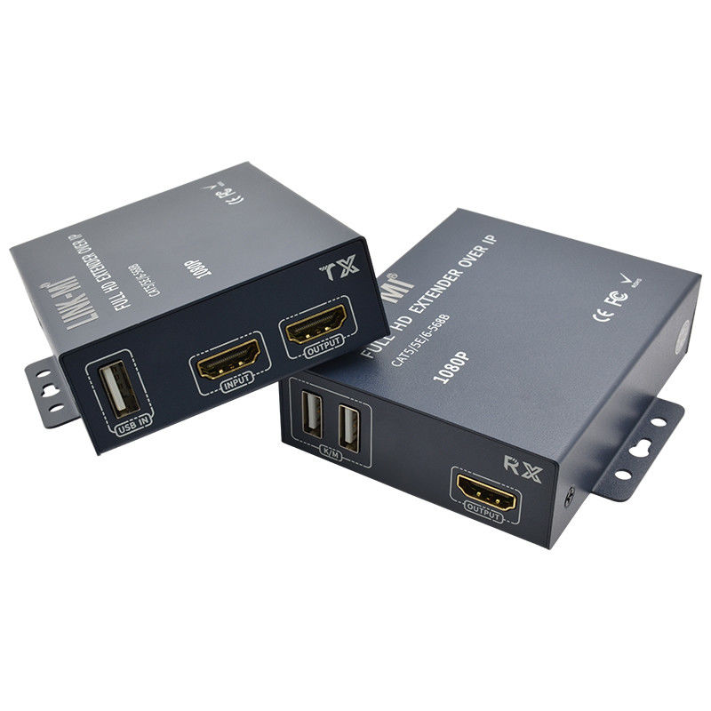 200M 1080p HDMI KVM Extenderhdmi Hdmi  Over TCP/IP With Loop Out Point To Multi Point