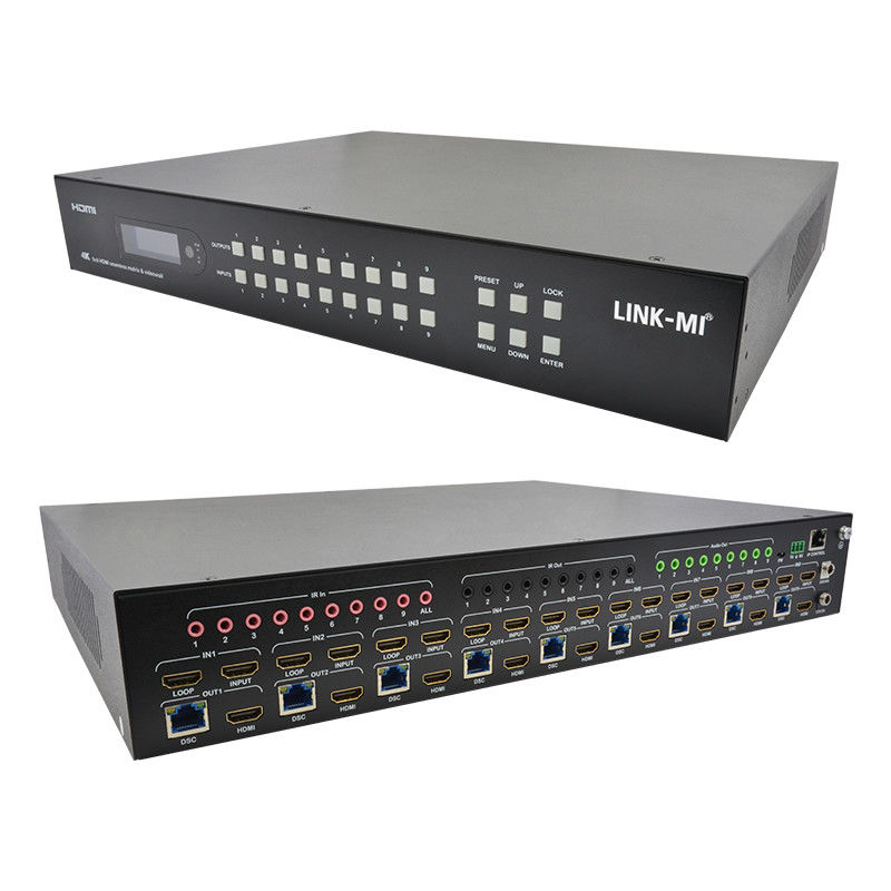 9x9 70M HDMI Video Wall Processor Hdmi Splitter 3x3 4K HDMI Matrix Extender