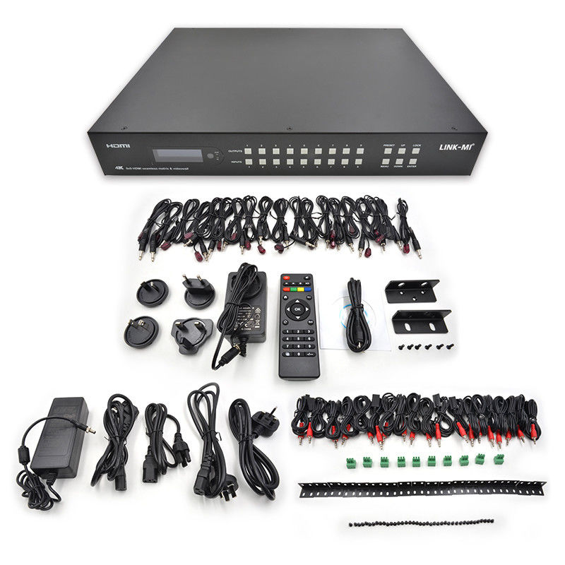 9x9 70M HDMI Video Wall Processor Hdmi Splitter 3x3 4K HDMI Matrix Extender