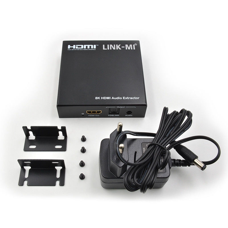 Audio Extractor HDMI 2.1 Audio Splitter 4k Support 8K 60Hz YUV4:2:0 CEC