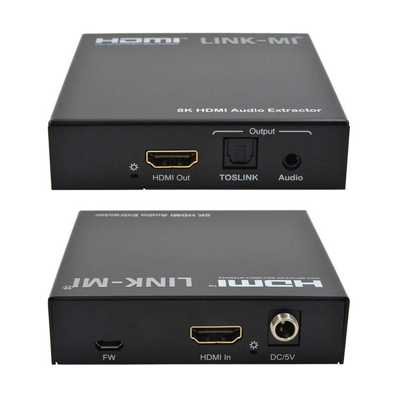 Audio Extractor HDMI 2.1 Audio Splitter 4k Support 8K 60Hz YUV4:2:0 CEC