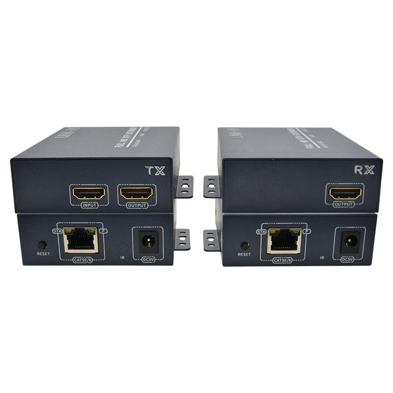 1080P 120M HDMI Over Cat5E Cat6 Video Extender Cable With IR Function UTP Extender