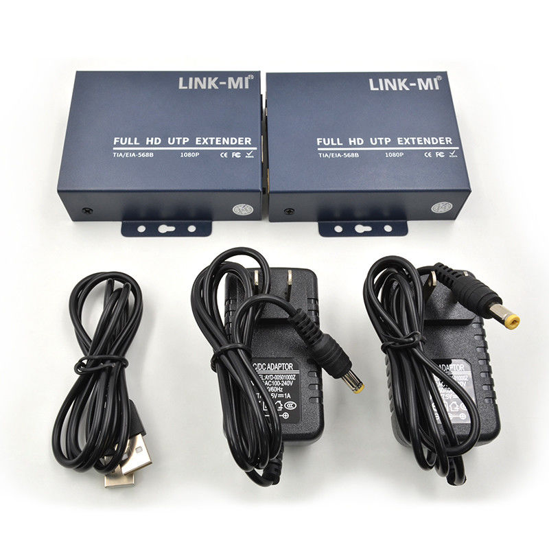 1080P 120M HDMI Extender KVM UTP Extender 148.5MHz Over Cat5E/6 Cable Optional IR