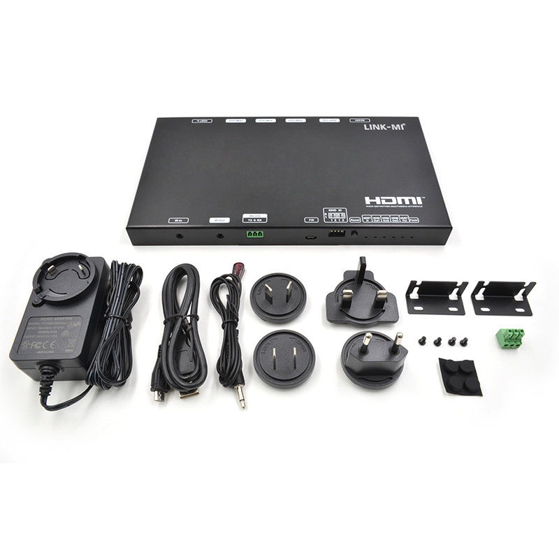 HDMI Extender 70M AV Over IP With HDMI Loop Out IR RS232 For 4K60Hz Video Repeater