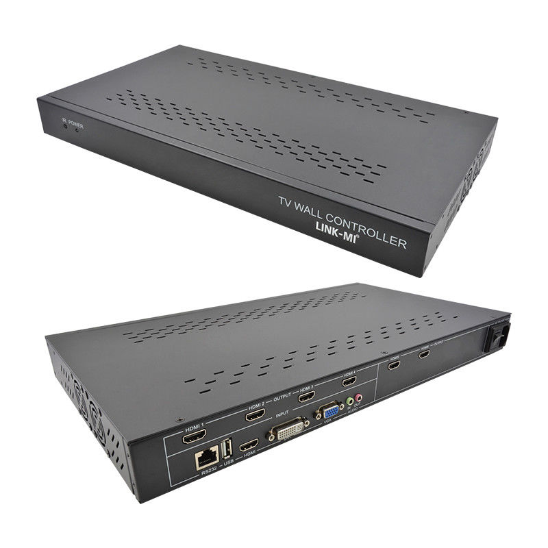 6 Channels HDMI Video Wall Controller 2X3 LED Wall Controller For 6 Splicing TVs