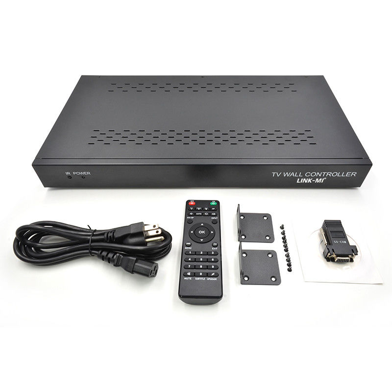 12 Channels 3X3 2x2 TV Wall Controller 3x4 Video Wall Display Controller 3.5mm