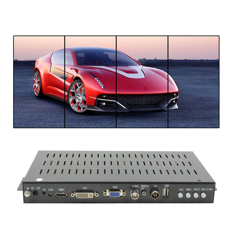 2X2 1X2 1X3 HDMI Video Wall Controller 1x4 1080P 90 Degree Rotation For Portrait Display