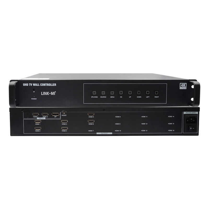 2X3 HDMI Video Wall Controller 4K 1x4 1X3 1X2 TV Wall Processor For 6 Displays