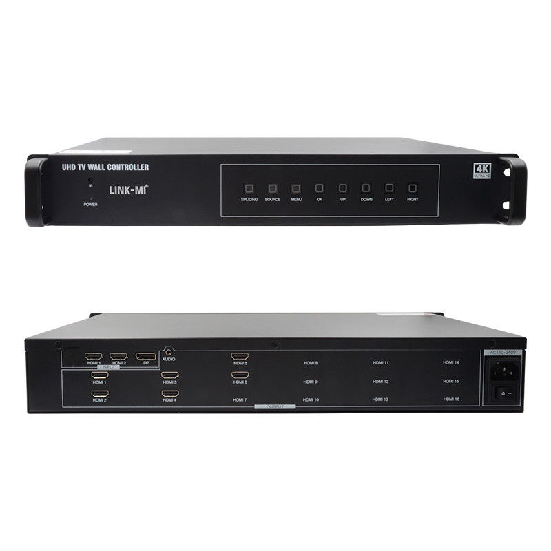 2X3 HDMI Video Wall Controller 4K 1x4 1X3 1X2 TV Wall Processor For 6 Displays