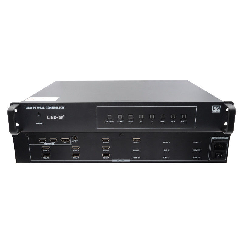 2X4 TV HDMI Wall Controller 4K 60Hz 2X3 Video Wall Processor 2X2 For 8 Display Units