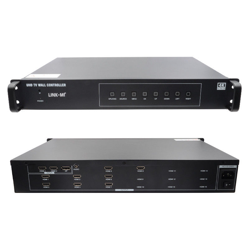2X4 TV HDMI Wall Controller 4K 60Hz 2X3 Video Wall Processor 2X2 For 8 Display Units