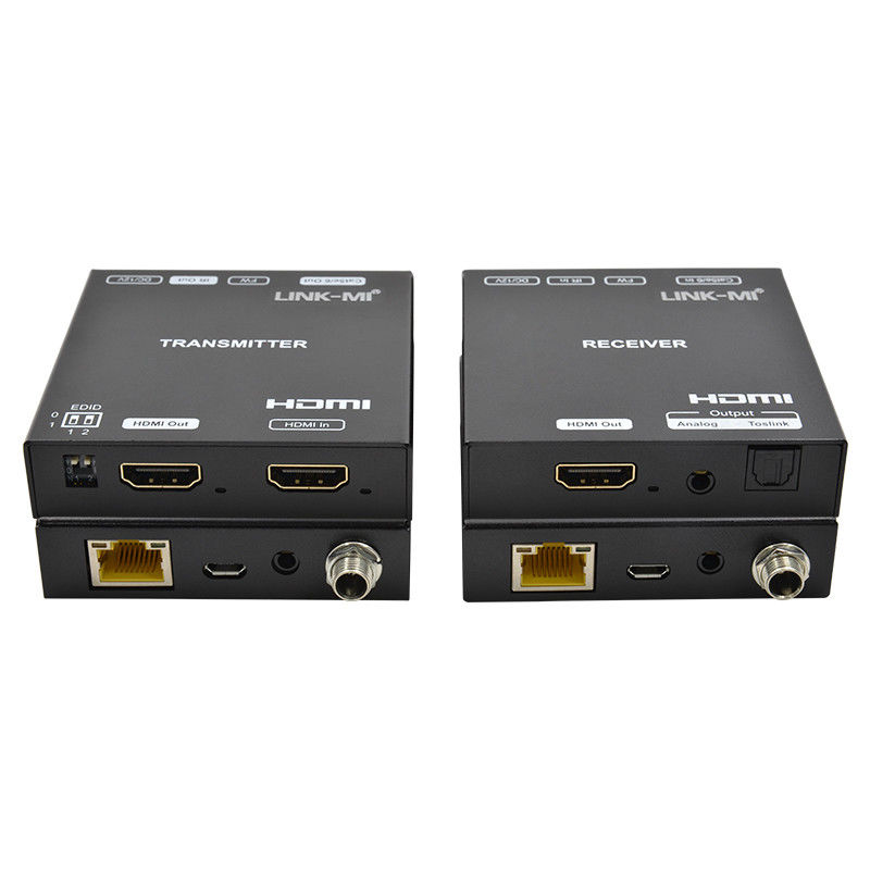 70M 4K KVM HDMI Extender With Loop Out Support HDR10 Dual POC SPDIF Audio Extraction