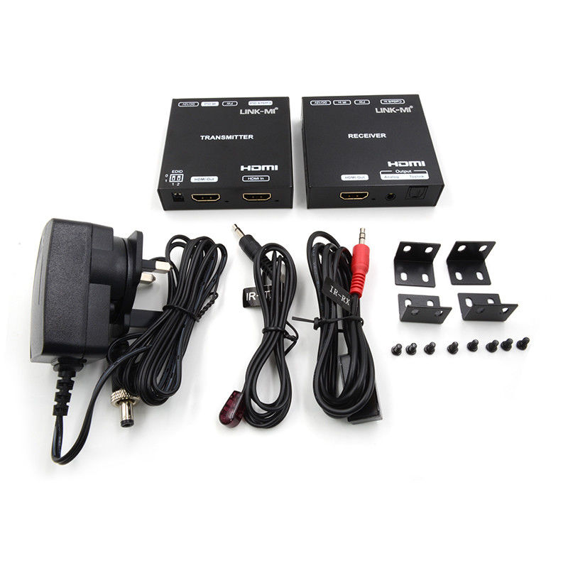 70M 4K KVM HDMI Extender With Loop Out Support HDR10 Dual POC SPDIF Audio Extraction