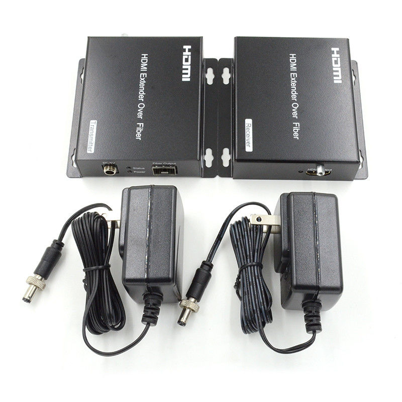 4K AV Over IP Fiber HDMI KVM Extender Support Unicast Multicast With USB RS232