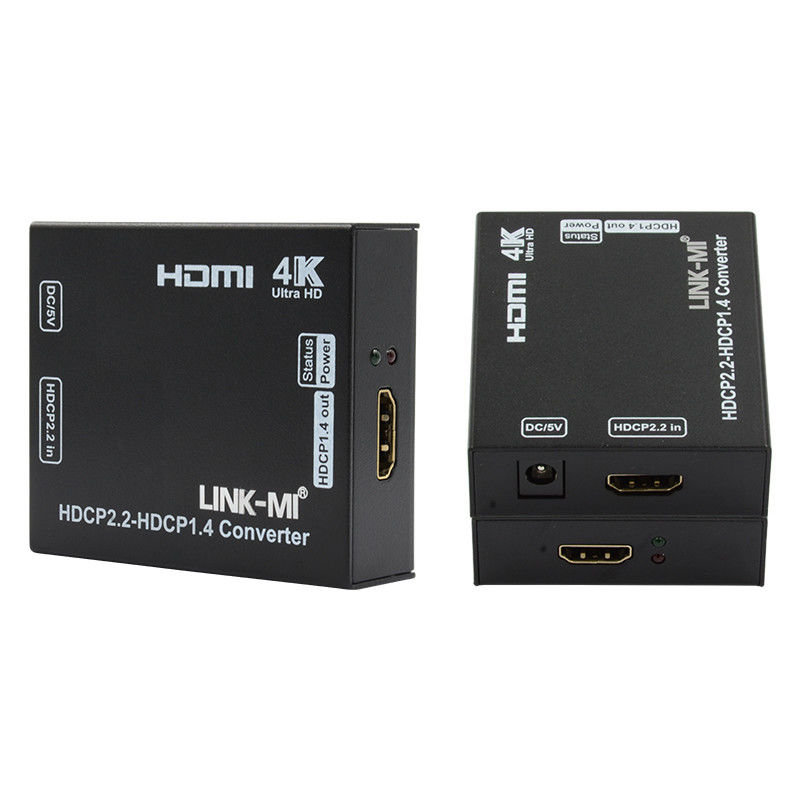 HDTV DTV Hdcp To HDMI Converter HDCP 2.2 To 1.4 Converter Support 4K 3D CEC