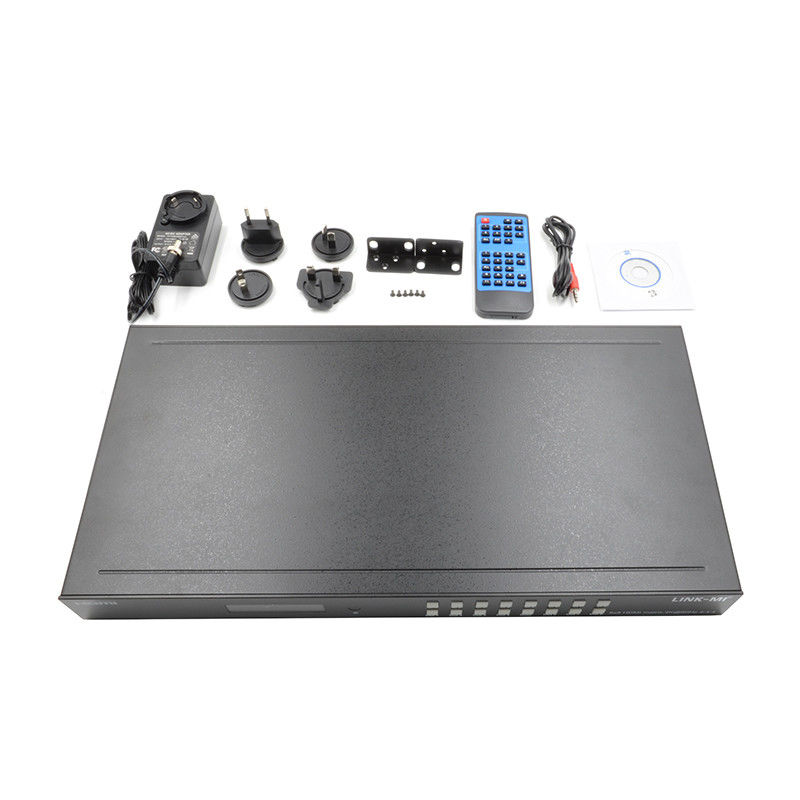 8x8 4K HDMI Modular Matrix Switcher With SPDIF Out IP Web GUI Control For 8 UHD Displays