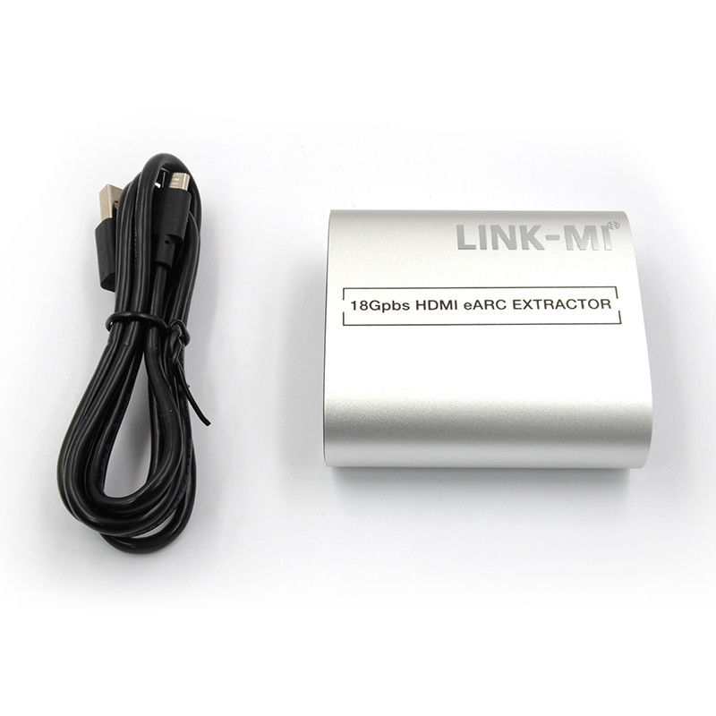18Gbps HDMI Extractor Extractor 4K@60Hz CEC EDID HDMI EARC Audio Extractor Converter