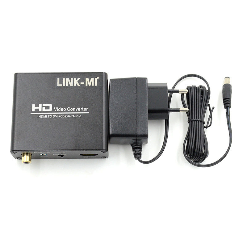 1920x1080 HD Video HDMI Converter HDMI To DVI Converter For PS3 Blu-Ray DVD