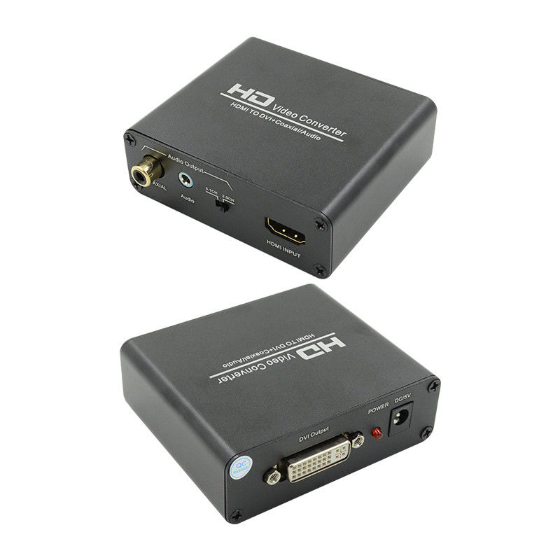 1920x1080 HD Video HDMI Converter HDMI To DVI Converter For PS3 Blu-Ray DVD