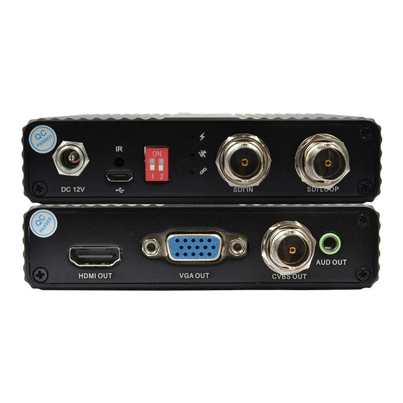 CVBS SDI To HDMI Converter All Cvbs To HDMI SDI To VGA Video Converter 75 Ohms