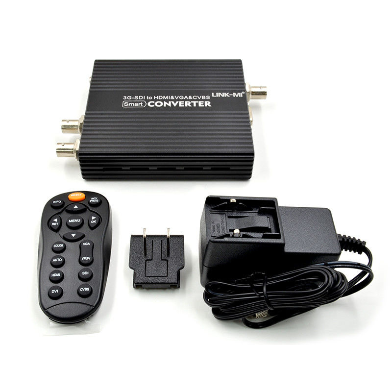 CVBS SDI To HDMI Converter All Cvbs To HDMI SDI To VGA Video Converter 75 Ohms