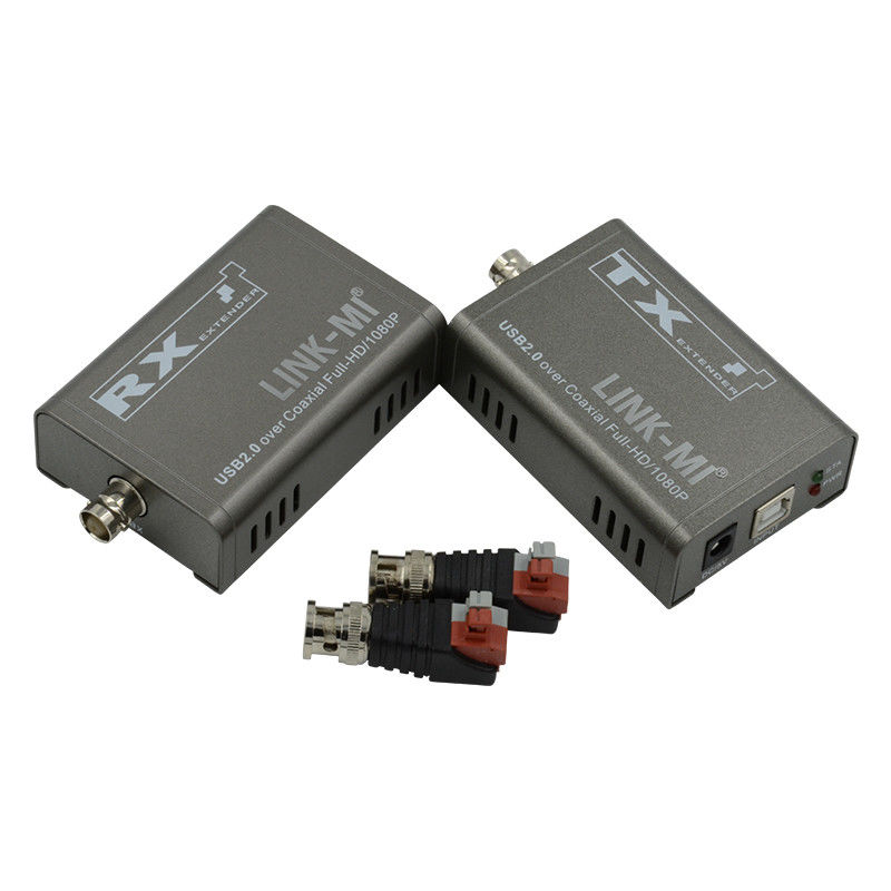 50M KVM Extender For Camera 1080P USB Extender Over Coaxial Cable Kvm Over Fiber