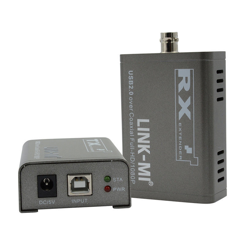 50M KVM Extender For Camera 1080P USB Extender Over Coaxial Cable Kvm Over Fiber