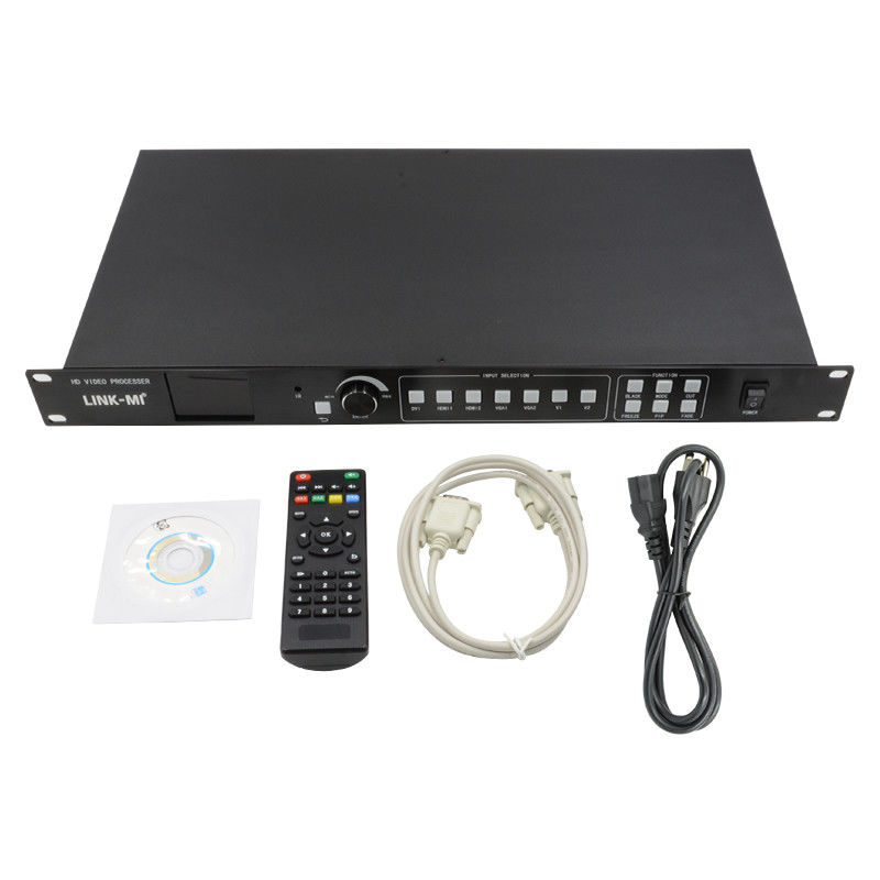480i/P 576i/P HDMI Video Wall Controller 7 In 3 Out LED Video Processor