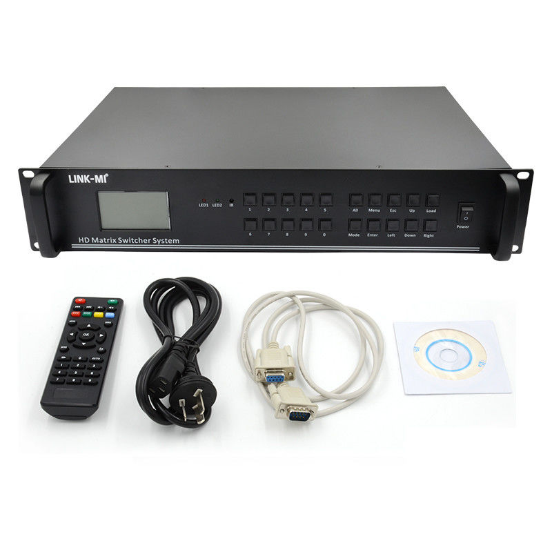 4K Video Audio Matrix 8X8 HDMI Matrix Switcher System RS232 TCP/IP Remote Control