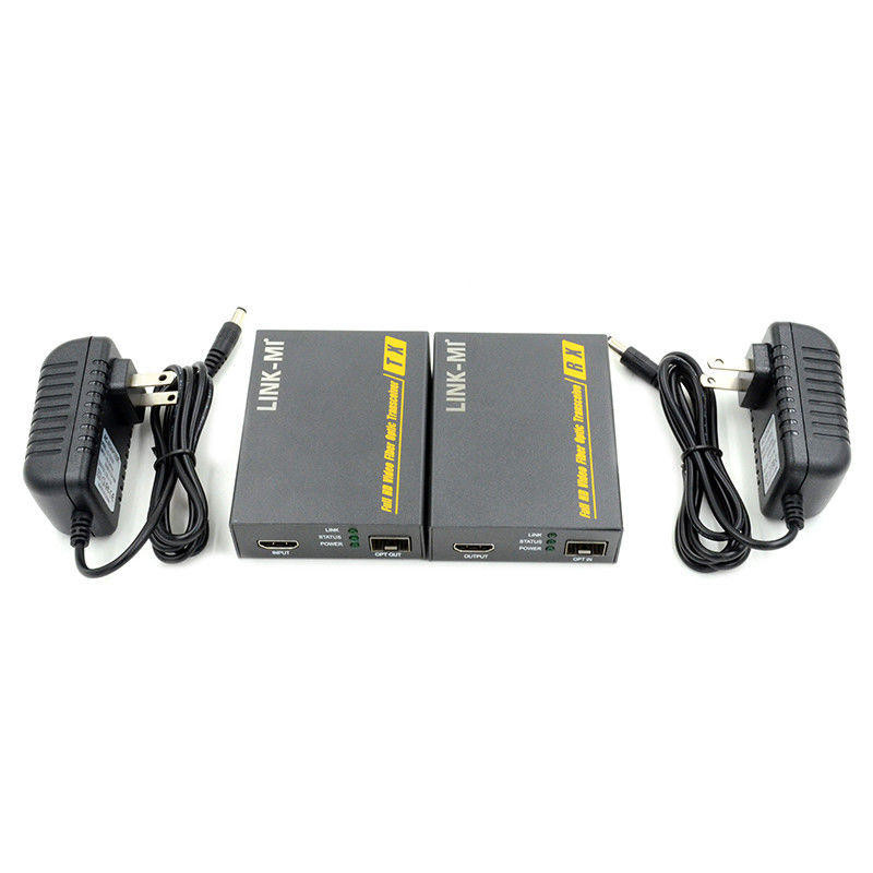 2km HDMI Fiber Optic Extender Support 3D 4K EDID Video Extender Over Fiber