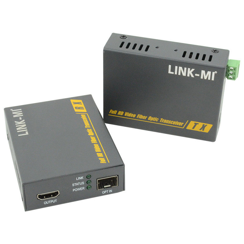 2km HDMI Fiber Optic Extender Support 3D 4K EDID Video Extender Over Fiber