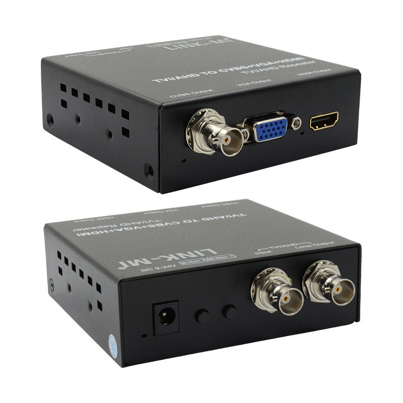 720P 60Hz AHD To HDMI Converter TVI  CVI To HDMI CVBS VGA Video Converter