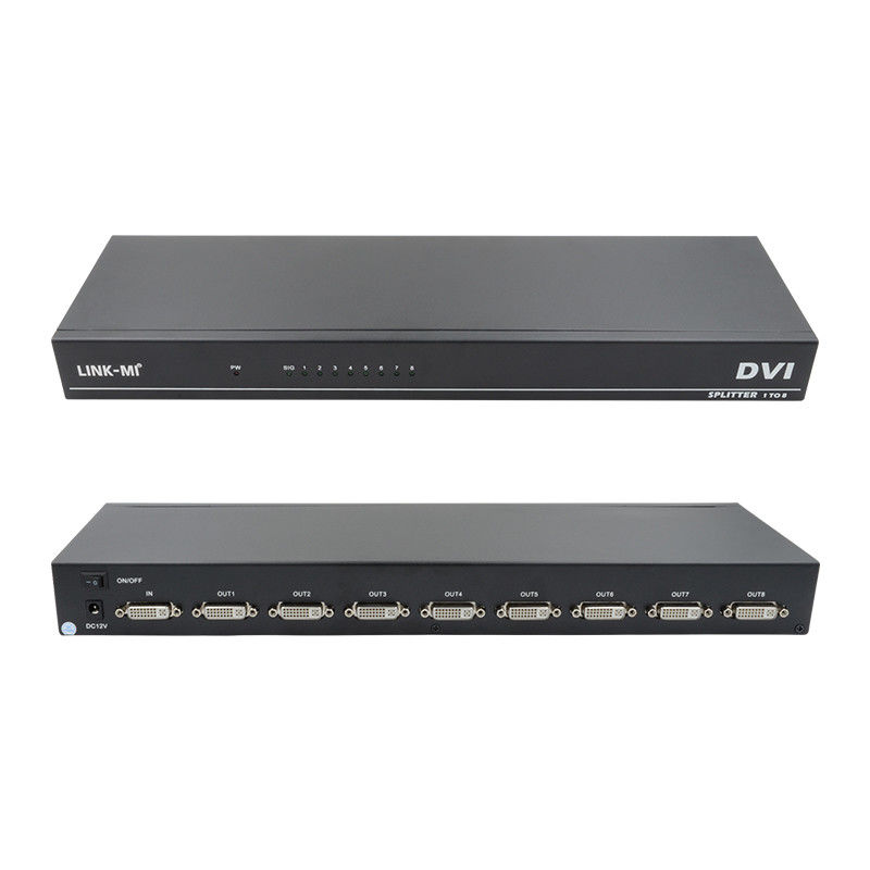 DVI D 29pin Video HDMI Switch Female HDMI Splitter 1 In 8 Out 4k