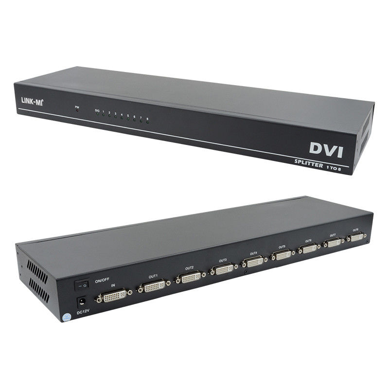 DVI D 29pin Video HDMI Switch Female HDMI Splitter 1 In 8 Out 4k