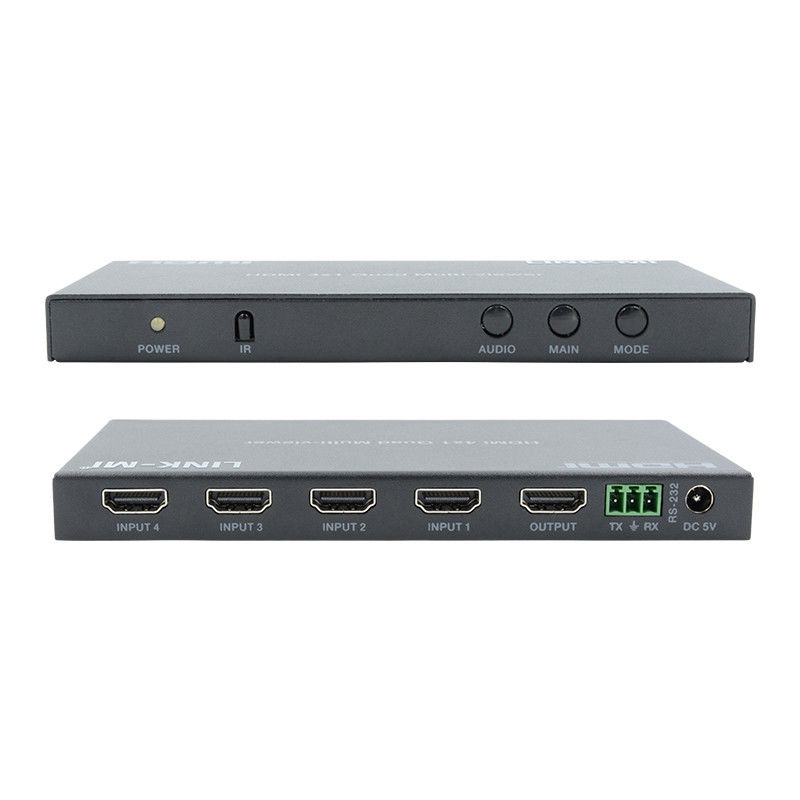 High Performance HDMI 4x1 Quad Multi Viewer HDMI 1.4b HDCP 1.4 And DVI Compliant