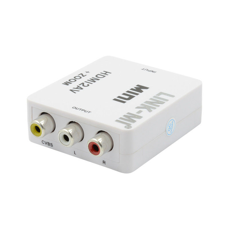 MINI HDMI To CVBS MINI HDMI To AV Signal Converter Compatible HDMI 1.3
