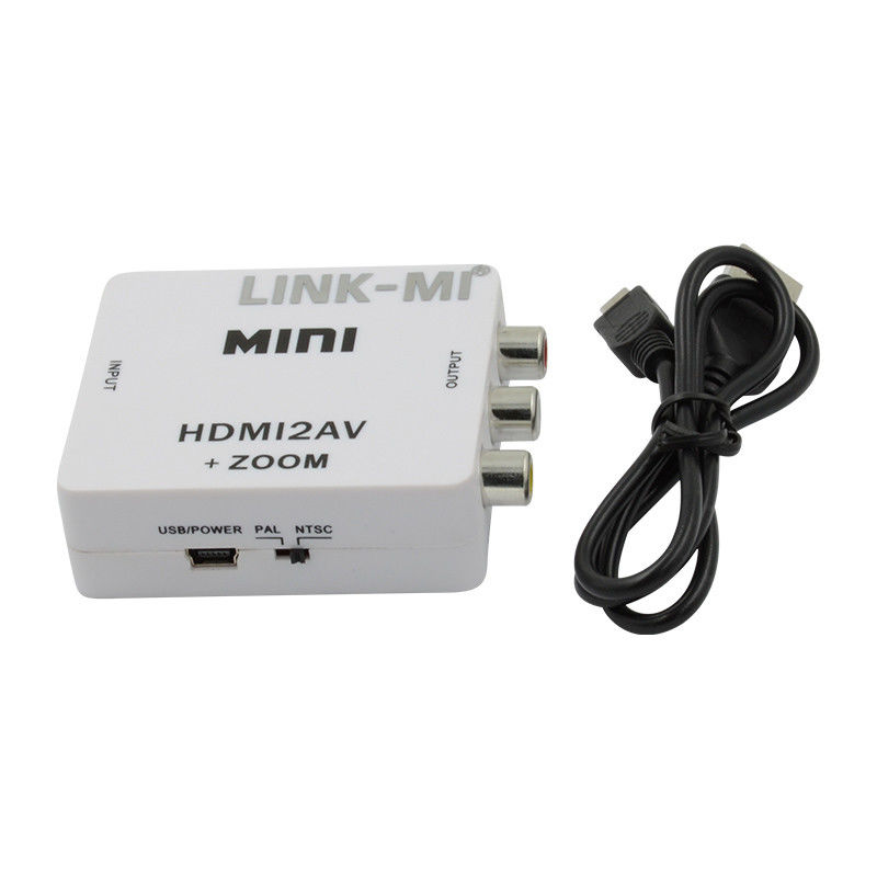 MINI HDMI To CVBS MINI HDMI To AV Signal Converter Compatible HDMI 1.3