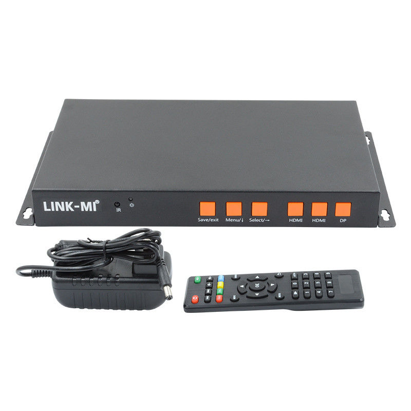 Support Mobile/HDMI/DP Input 4K Video Wall Controller For 2 Displays
