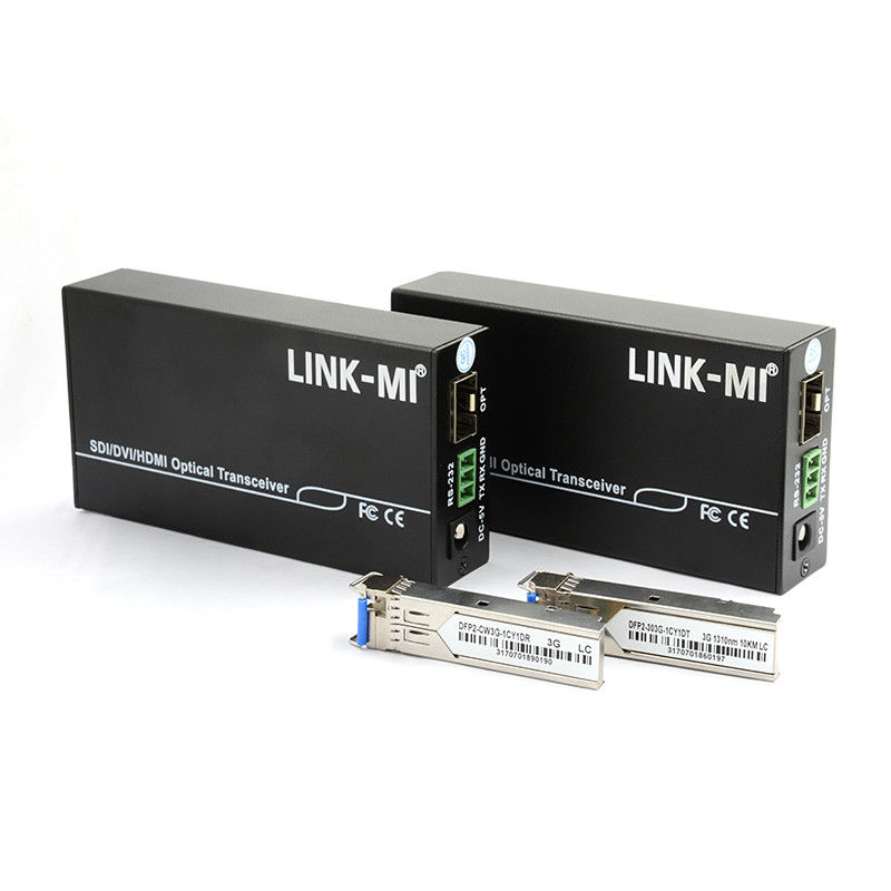 1550/1310nm Fiber Full HD Optical Transmitter and Receiver with 3.5MM Audio Input