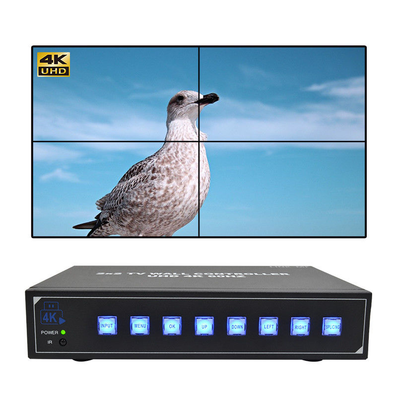 1X4 1X3 1X2 2X1 3X1 4X1 UHD TV Wall Processor for Max. 3840x2160 60Hz Input Resolution