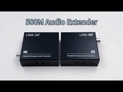 Digital Analog Audio Extender Converter Over RJ45